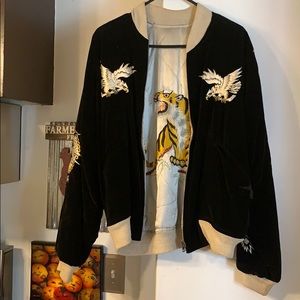 WWII 1940’s ERA JAPANESE REVERSIBLE BOMBER JACKET